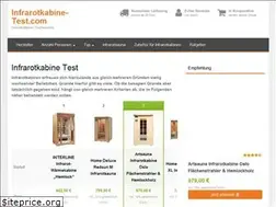 Sites similar to infrarotkabine-test.com