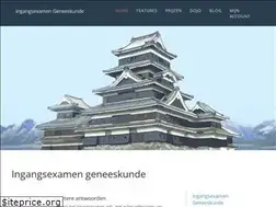 Sites similar to ingangsexamen-geneeskunde.be