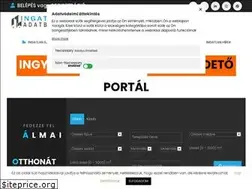 Sites similar to ingatlanadatbazis.hu