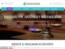 Sites similar to ingatlanjog.hu