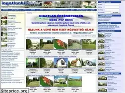 Sites similar to ingatlankincstar.hu