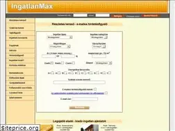 Sites similar to ingatlanmax.hu
