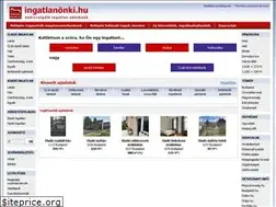 Sites similar to ingatlanonki.hu