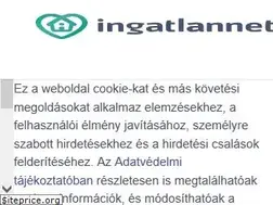 Sites similar to ingatlantudasbazis.hu