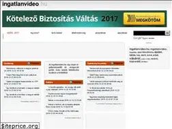 Sites similar to ingatlanvideo.hu