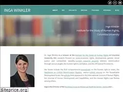 Sites similar to ingawinkler.com