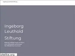 Sites similar to ingeborg-leuthold-stiftung.de