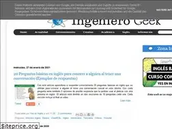 Sites similar to ingenierogeek.com