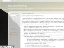 Sites similar to ingeniousmalarkey.com