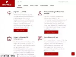 Sites similar to ingenius-experts.de