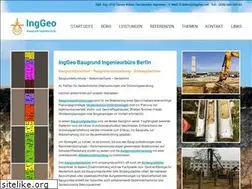 Sites similar to inggeo.net