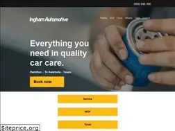 Sites similar to inghamautomotive.nz