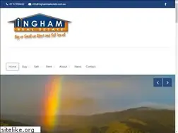 Sites similar to inghamrealestate.com.au