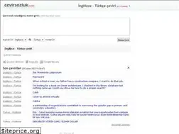 Sites similar to ingilizce-turkce.cevirsozluk.com