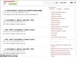 Sites similar to ingilizcedefteri.com