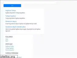 Sites similar to ingilizcedeyimler.net