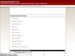 Sites similar to ingilizcekelimeler.com
