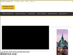 Sites similar to ingilizcenotlar.com
