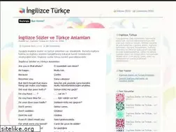 Sites similar to ingilizceturkce.wordpress.com