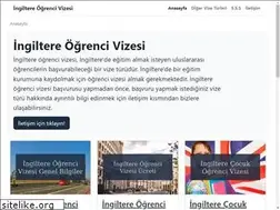Sites similar to ingiltereogrencivizesi.com
