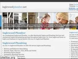 Sites similar to inglewoodplumber.net