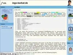 Sites similar to ingo-karkat.de