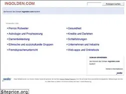 Sites similar to ingolden.com