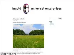Sites similar to ingolduniversal.com