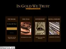Sites similar to ingoldwetrust.info