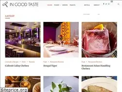 Sites similar to ingoodtasteuk.com