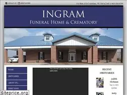 Sites similar to ingram-funeralhome.com