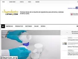 Sites similar to ingredienteslatam.com