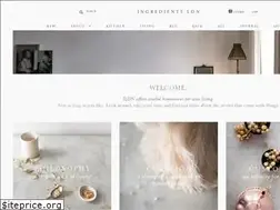 Sites similar to ingredientsldn.com