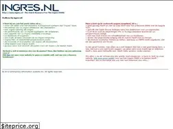 Sites similar to ingres.nl