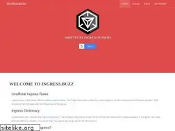 Sites similar to ingress.buzz
