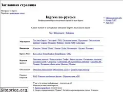 Sites similar to ingress.su