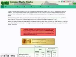 Sites similar to ingresso-machupicchu.com