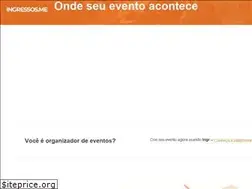 Sites similar to ingressos.me