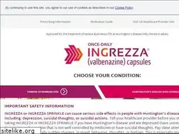 Sites similar to ingrezza.com