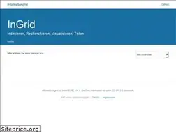 Sites similar to ingrid-oss.eu