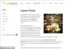 Sites similar to ingwerteeseite.de