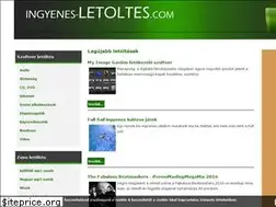 Sites similar to ingyenes-letoltes.com