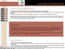 Sites similar to ingyenjogasz.hu