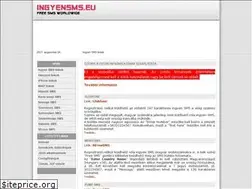 Sites similar to ingyensms.eu