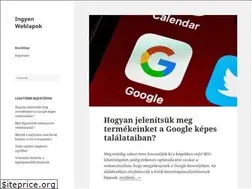 Sites similar to ingyenweblapok.hu