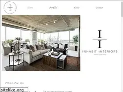 Sites similar to inhabit-interiors.com