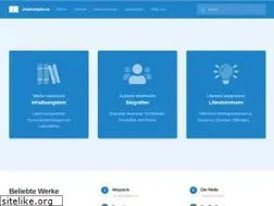 Sites similar to inhaltsangabe.de