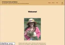 Sites similar to inharmonyherbs.com