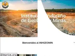 Sites similar to inhgeomin.gob.hn