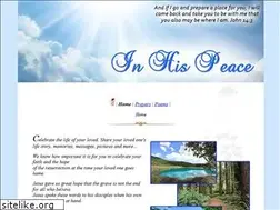 Sites similar to inhispeace.com
